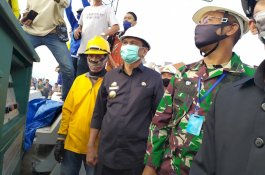 Bakal Jadi Ikon Baru, Anjungan Pantai Sumpang Barru Mulai Dikerjakan