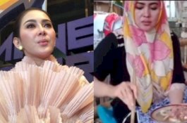 Dagangan Wanita Ini Laris Manis karena Wajahnya yang Mirip Syahrini