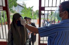 Dilarang Masuk, Suhu Tubuh Seorang Peserta UTBK Unhas di Atas 38 Derajat Celcius hingga 4 Kali Tes