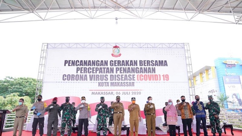 Wagub Sulsel Minta Penanganan Covid-19 di Makassar Dilakukan Secara Masif