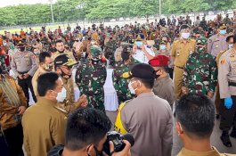 Gubernur Sulsel Dukung Pencanangan Gerakan Penanganan Covid-19