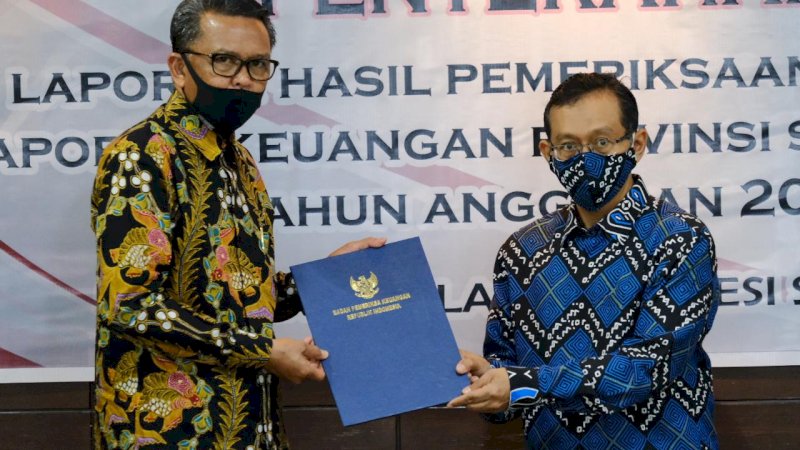 Pemprov Sulsel Raih WTP 10 Kali Berturut-turut