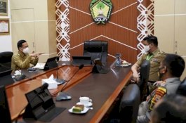 Terapkan Pembatasan Pergerakan Wilayah, Pj Wali Kota Makassar Temui Bupati Gowa dan Maros