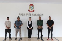 Bahas New Normal Life, Legislator DPRD Sulsel Temui Ketua DPRD Makassar