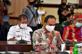 Seluruh Kepala Daerah Se-Sulsel Hadir, Mendagri Beri Arahan Persiapan Pilkada 2020