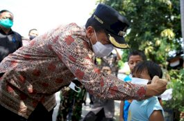 Warga Makassar Tak Pakai Masker Akan Di-rapid Test