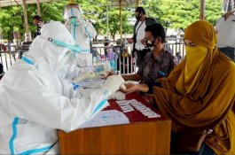 150 Warga Bulukumba Ikut Rapid Test Gratis di Bulukumba, 1 Orang Reaktif Covid-19