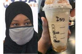 Kelewatan! Aishah, Perempuan Berhijab Ini Dikasih Nama 'Isis' di Gelas Starbucks