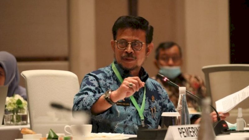 Menteri Pertanian (Mentan) Syahrul Yasin Limpo