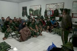 Bantaeng Kerap Hujan, Daton-1 Satgas TMMD Ingatkan Anggota Jaga Kesehatan