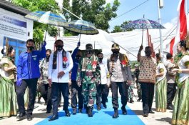 Resmikan Balla Ewako di Maros, Gubernur Sulsel Tekankan Penanganan Covid-19