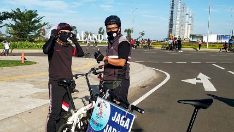 Bersama Polda dan Polrestabes, Epic Makassar Serukan Lawan Covid-19