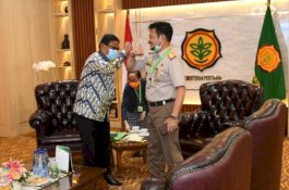 Usai Bertemu Mentan, Wabup Talaud Pasang Target Tingkatkan Ketahanan Nasional