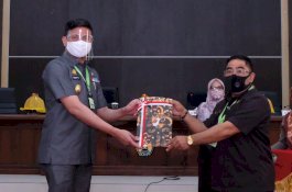 Bupati Serahkan Ranperda Wajib Masker dan Penerapan Protokol Kesehatan ke DPRD Gowa