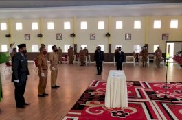 Gerbang Mutasi Bergerak di Wajo, Bupati Lantik 18 Pejabat
