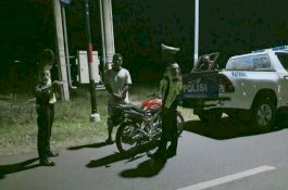 Patroli Gabungan, Polisi Sasar Titik Rawan di Jeneponto