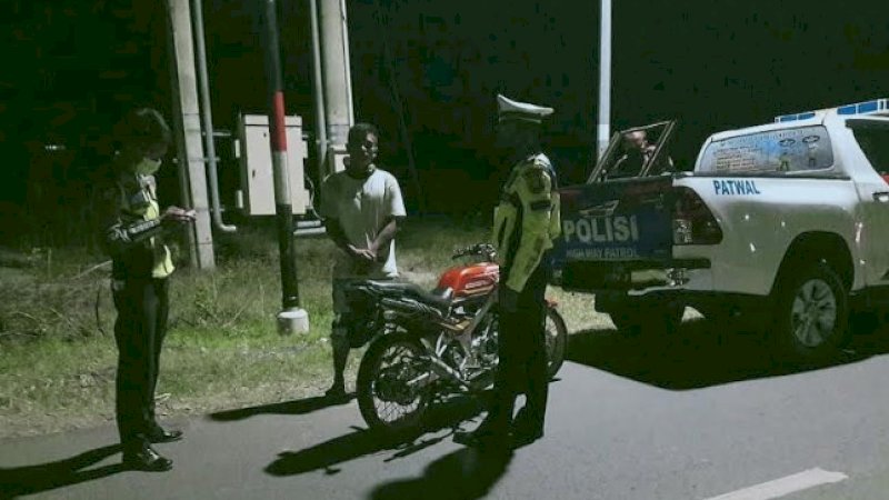 Patroli Gabungan, Polisi Sasar Titik Rawan di Jeneponto