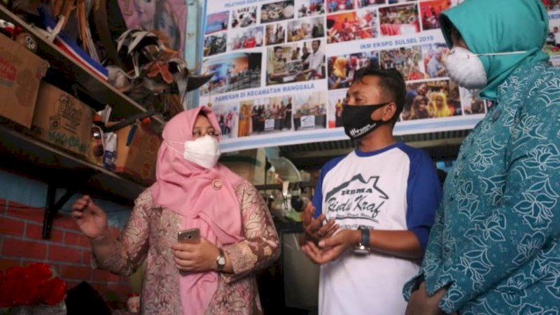 Di Tengah Pandemi, Ketua Dekranasda Makassar Gerakkan Ekonomi Lokal