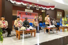 Digelar Dalam Ruangan, Bupati Jeneponto Jadi Irup Upacara Peringatan Hari Pramuka