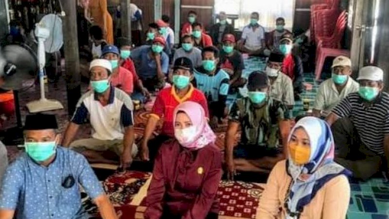 Andi Muliana Sam Anggota DPRD Wajo Tetap Laksanakan Reses di Tengah Pandemi Covid-19