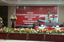 Wawali Parepare Buka Sosialisasi Permendagri Nomor 64 Tahun 2020