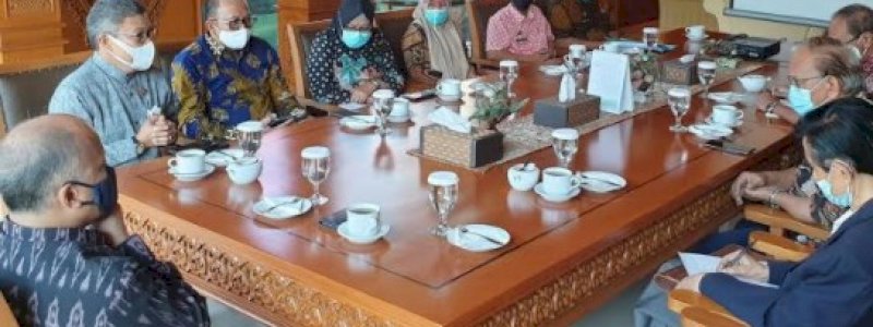 Bahas Museum BJ Habibie, Taufan Pawe Temui Ilham Akbar Habibie di Jakarta