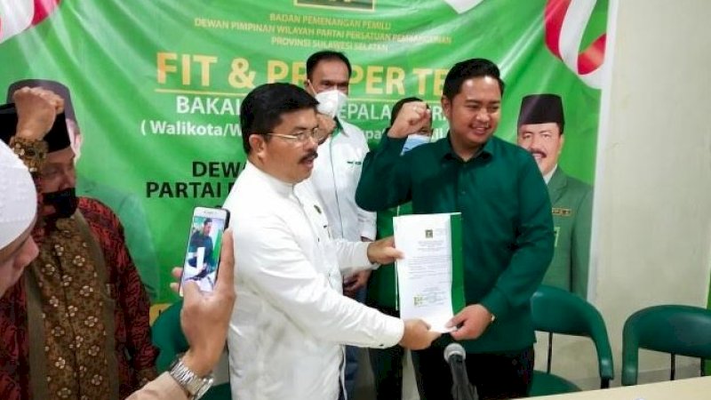 PPP Resmi Gabung Koalisi Mudassir-Aksah Kasim