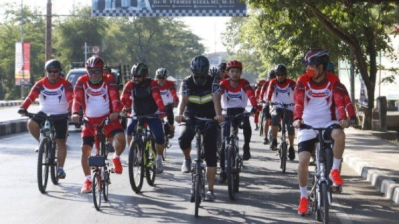 Asbisindo-REI Gowes Bareng, Merawat Imunitas Sosial dan Kolaborasi Pembiayaan Pemilikan Hunian Sulsel