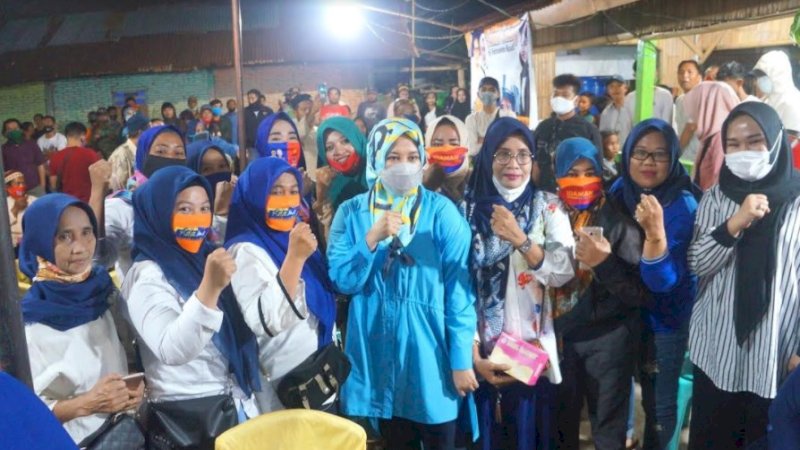 Sebulan Keliling Mappatabe’, Fatmawati Sudah Sisir Separuh Kelurahan di Makassar