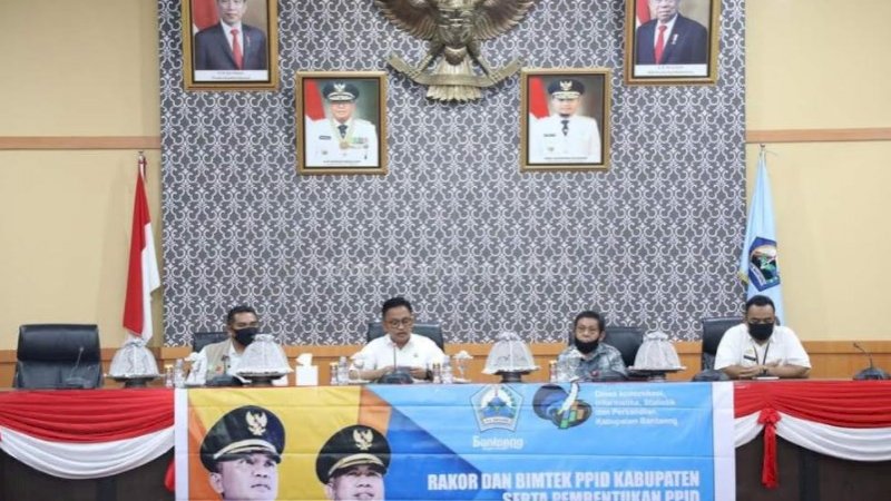 Rakor PPID, Bupati Bantaeng Tekankan Pentingnya Keterbukaan Informasi