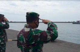 Lantamal VI Makassar Kedatangan Kapal Perang KRI Badau-841, Begini Kecanggihannya