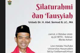 Live Streaming Ceramah Ustaz Abdul Somad di Unhas