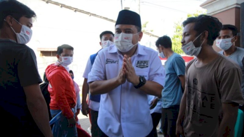 Gaya Kampanye Kontestan Pilkada Makassar di Tengah Pandemi Covid-19
