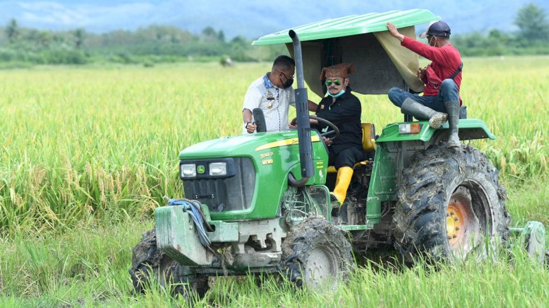 Mentan Syahrul Pantau Jalannya Produktivitas Pertanian di Pulau Buru