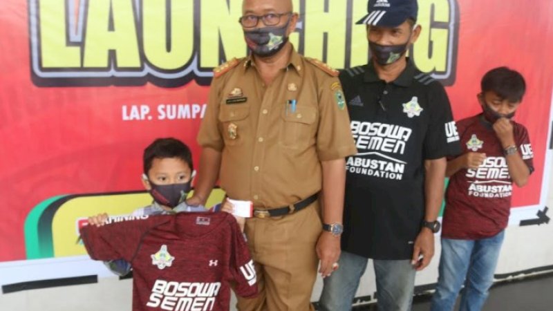 Dikelola Abustan Foundation, Sekolah Sepak Bola Hibridah Diluncurkan di Barru