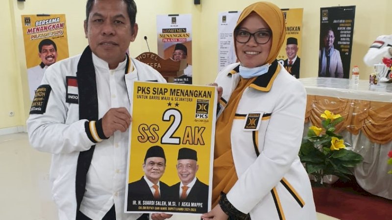 Bappilu DPW PKS Sulsel Optimis Suardi Saleh Kembali Pimpin Barru