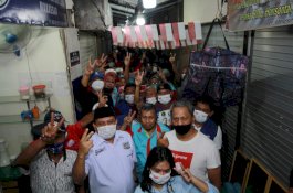 Tiga Asosiasi Pedagang Pasar Sentral Dukung Appi-Rahman, Ini Alasannya