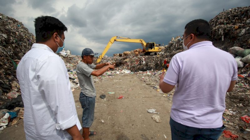 "Tangkasaki Tidak Bisa Mattongkang Pak," Erwin Aksa Miris Lihat Pengelolaan Sampah di TPA Antang