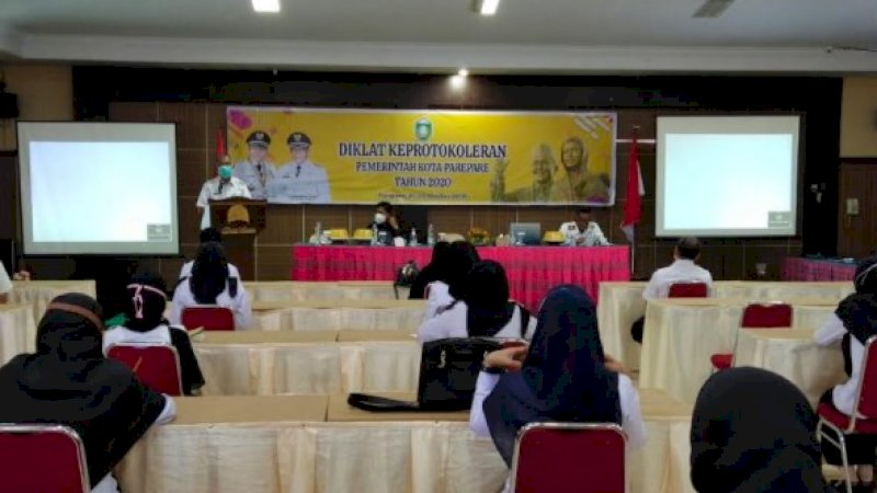 Tingkatkan Kapabilitas, BKPSDMD Gelar Diklat Keprotokoleran Lingkup Pemerintah Kota Parepare