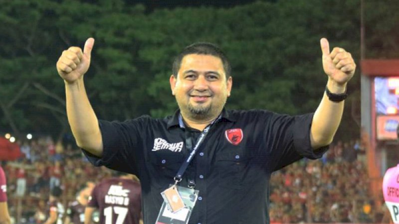 Munafri Arifuddin di Stadion Andi Mattalatta Mattoanging.