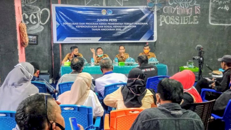 Konferensi Pers Diskominfotik Wajo; Dari Sicantik, Lari Cepat, Sipaduppai, hingga Paket Kuda