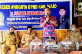 Reses ke Dapil 2, Anggota DPRD Wajo Junaidi Muhammad Catat 10 Poin Aspirasi Warga