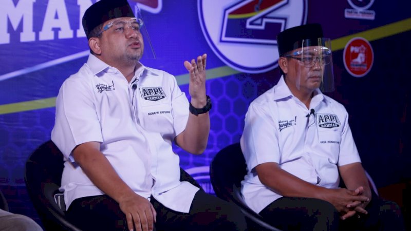 Menuju Kemenangan, Selebgram Makassar Foto Dua Jari Bareng Appi-Rahman di Hari Terakhir Kampanye