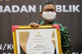 Pemkot Parepare Raih Penghargaan Keterbukaan Informasi Badan Publik Peringkat Pertama