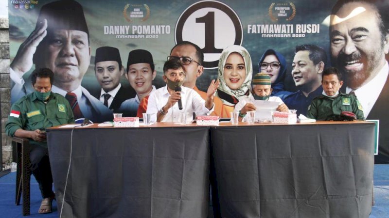 Partai Bulan Bintang komitmen penuh untuk memenangkan Mohammad Ramdhan Pomanto-Fatmawati Rusdi (Danny-Fatma) pada Pilwalkot Makassar. 