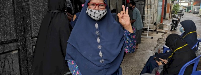 Inginkan Pemimpin Baru, Emak-Emak: Sejak Awal Nawaitu Saya ke TPS Pilih Appi-Rahman