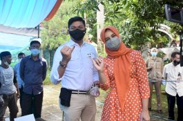 Usai Mencoblos, Adnan Harap Target Partisipasi Pemilih Tercapai