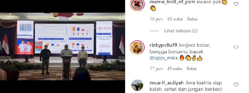 Akui Kemenangan Rival dengan Kepala Tegak, Appi-Rahman Tuai Pujian