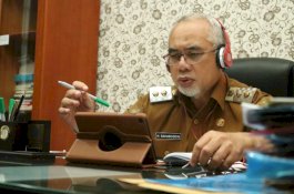 Wabup Bantaeng Ikut Rakornas TPAKD 2020 Secara Virtual