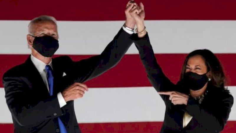 Joe Biden dan Kamala Harris. (Foto: Reuters)